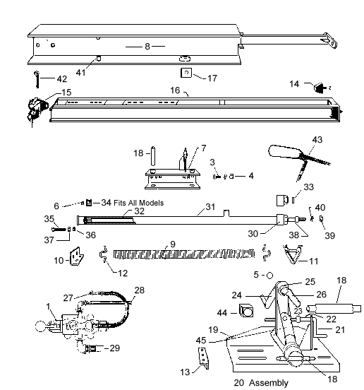 HD8 Parts List