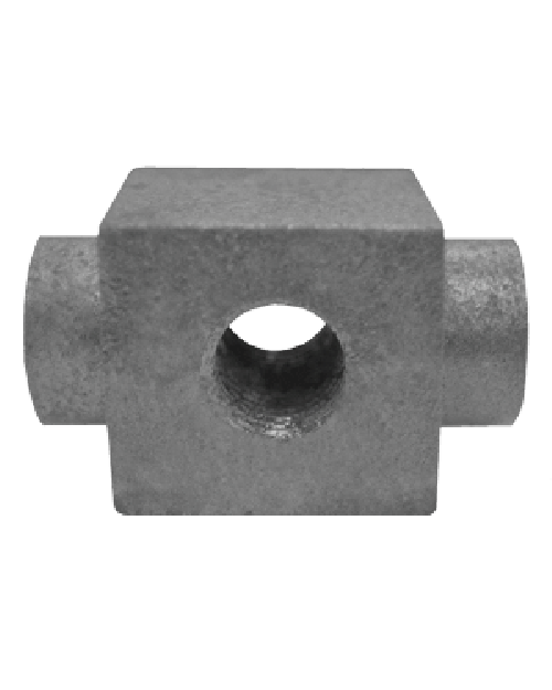 Post driver screw block